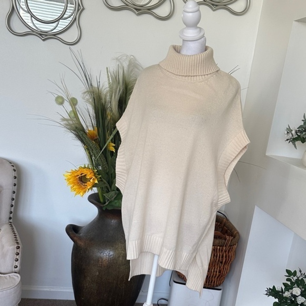BCBGMaxAzria Ivory Turtleneck Sweater - Picture 2 of 9